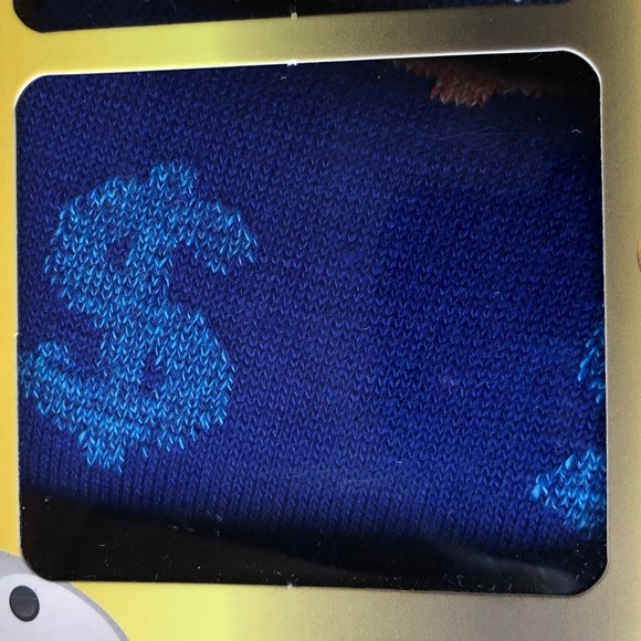 Into Socks Vegas style drinks money chips fun sock for the casino 3 pairs NIB - Picture 2 of 6